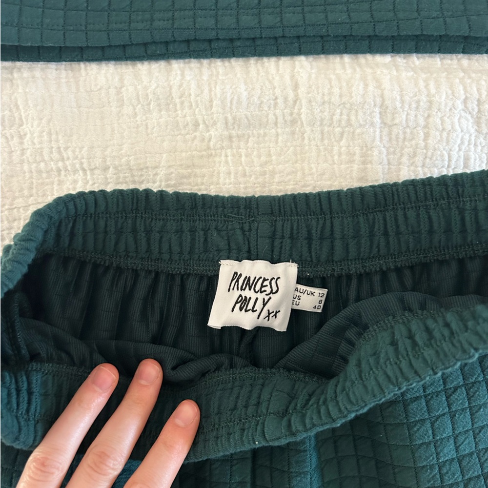NWOT Princess Polly Arabella Short Set Green - Picture 13 of 13